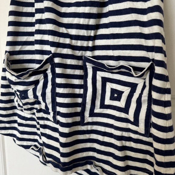 Lark & Wolff nautical stripe mini halter dress size small - Picture 2 of 7